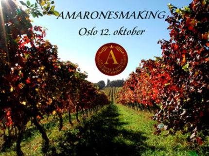 Stor smaking med Amarone Families i Oslo 12. oktober